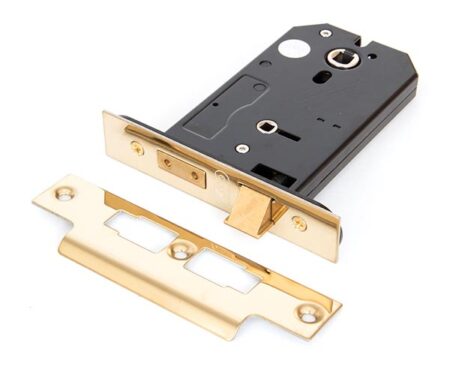 From the Anvil PVD 5" Horizontal Bathroom Lock
