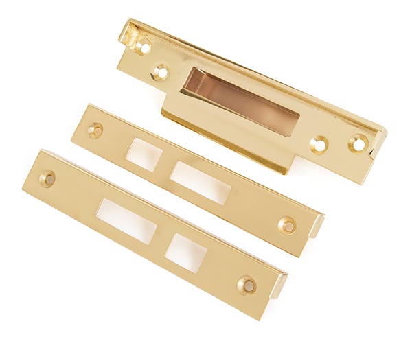 Electro Brassed ½" Rebate Kit for Sash Lock | 91122
