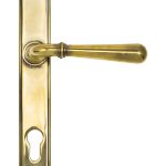 Aged Brass Newbury Slimline Lever Espag. Lock Set | 91413