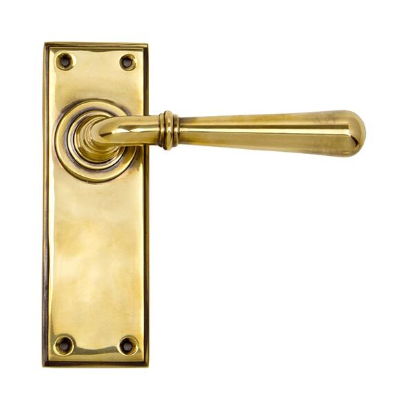 Aged Brass Newbury Lever Latch Set | 91415