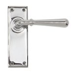 Polished Chrome Newbury Lever Latch Set | 91422