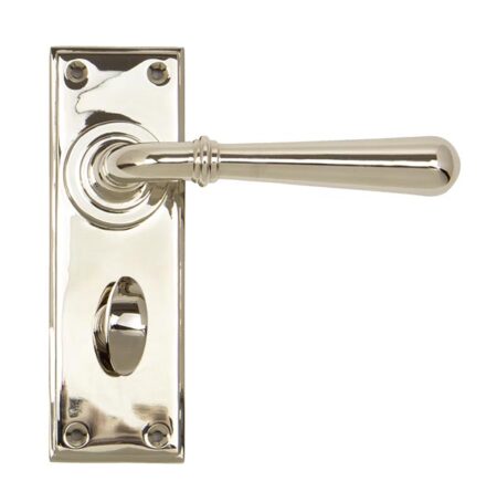 Polished Nickel Newbury Lever Bathroom Set | 91430