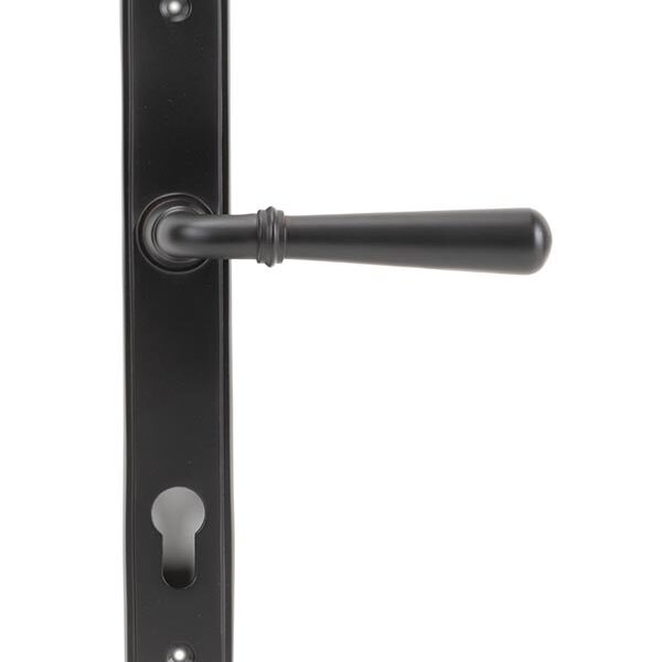 Aged Bronze Newbury Slimline Lever Espag. Lock Set | 91434