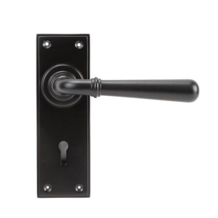 Aged Bronze Newbury Lever Lock Set | 91435
