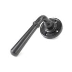 Aged Bronze Newbury Lever on Rose Set | 91439