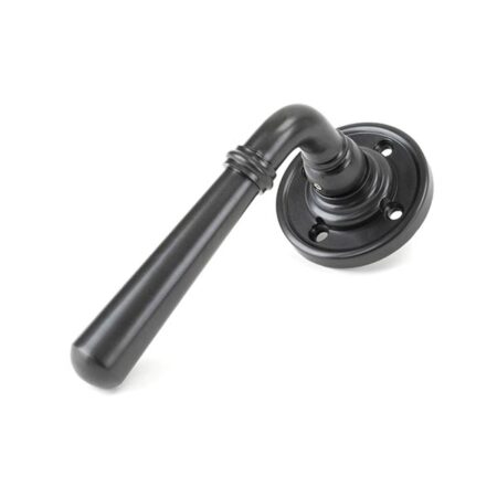 Aged Bronze Newbury Lever on Rose Set | 91439
