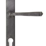 External Beeswax Avon Slimline Lever Espag. Lock Set | 91484