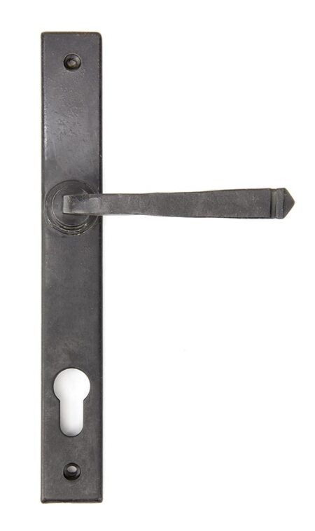 External Beeswax Avon Slimline Lever Espag. Lock Set | 91484