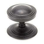 External Beeswax Art Deco Centre Door Knob | 91486