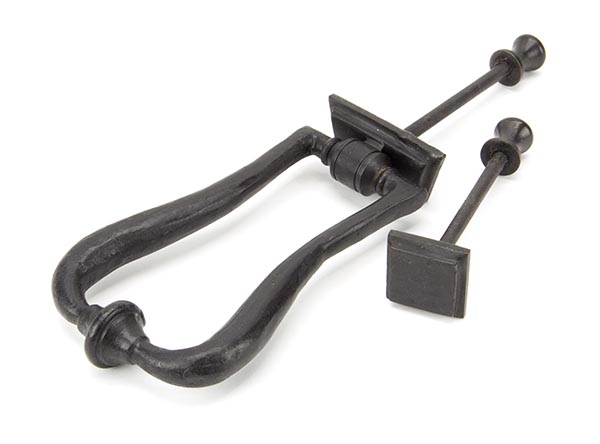 External Beeswax Slimline Art Deco Door Knocker | 91491