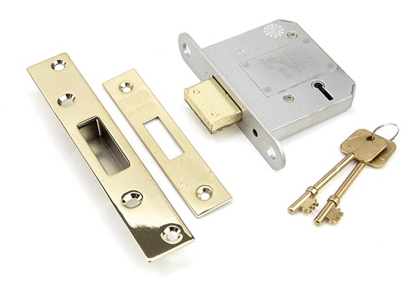 PVD 3" 5 Lever BS Dead Lock | 91832