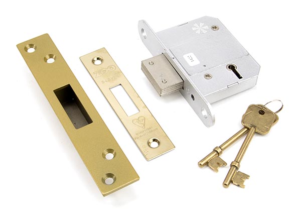 PVD 2½" 5 Lever BS Dead Lock KA | 91833