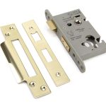 PVD 2½" Euro Profile Sash Lock | 91839