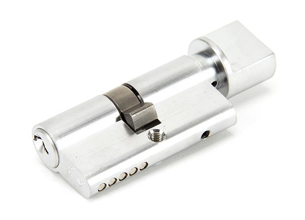 Satin Chrome 30/30 Euro Cylinder/Thumbturn | 91866