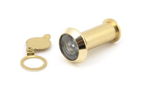 Lacquered Brass Door Viewer 180° (34-56mm Door) | 91896