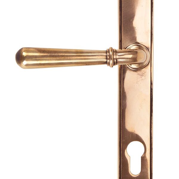 Polished Bronze Newbury Slimline Lever Espag. Lock | 91918