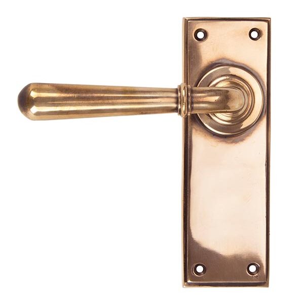 Polished Bronze Newbury Lever Latch Set | 91920