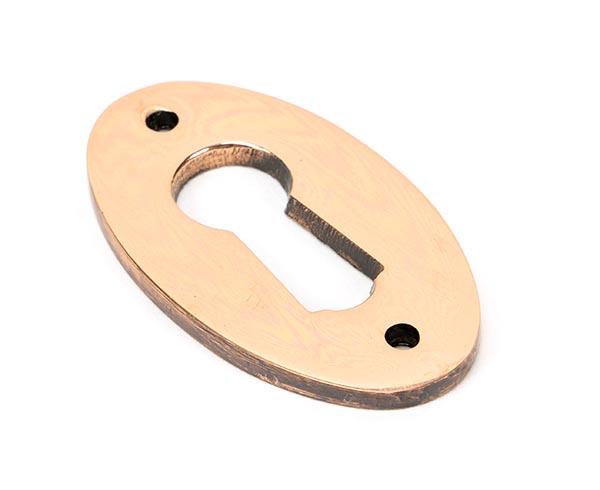Polished Bronze Oval Escutcheon | 91927