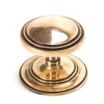 Polished Bronze Art Deco Centre Door Knob | 91946