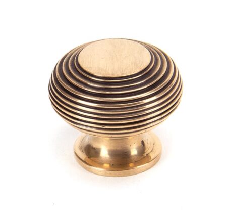 Polished Bronze Beehive Cabinet Knob 40mm | 91947