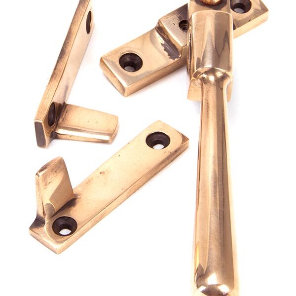 Polished Bronze Night-Vent Locking Newbury Fastener | 91952