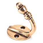 Polished Bronze Coat Hook | 91962