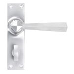 Satin Chrome Straight Lever Bathroom Set | 91973