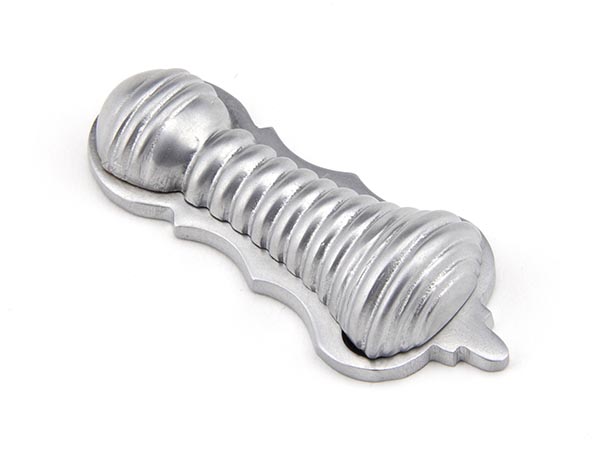 Satin Chrome Beehive Escutcheon | 91994