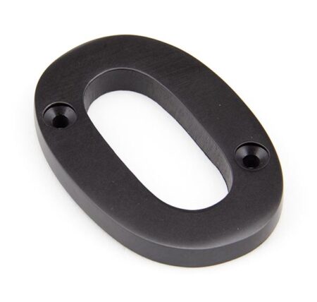 Aged Bronze Numeral 0 | 92010