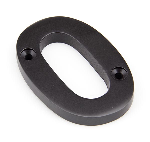 Aged Bronze Numeral 0 | 92010