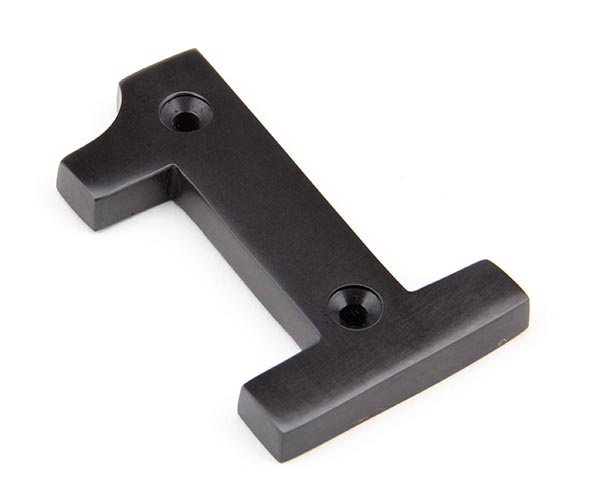 Aged Bronze Numeral 1 | 92011