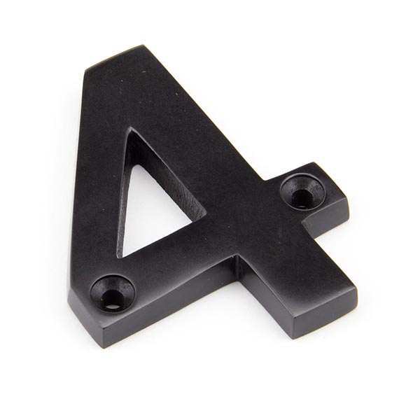 Aged Bronze Numeral 4 | 92014