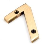 Polished Bronze Numeral 7 | 92027