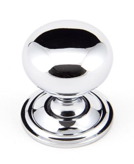From the Anvil Polished Chrome Mushroom Cabinet Knob 32mm