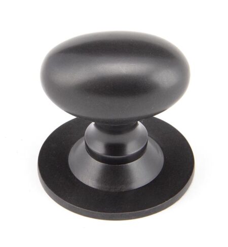 Aged Bronze Oval Cabinet Knob 40mm | 92035