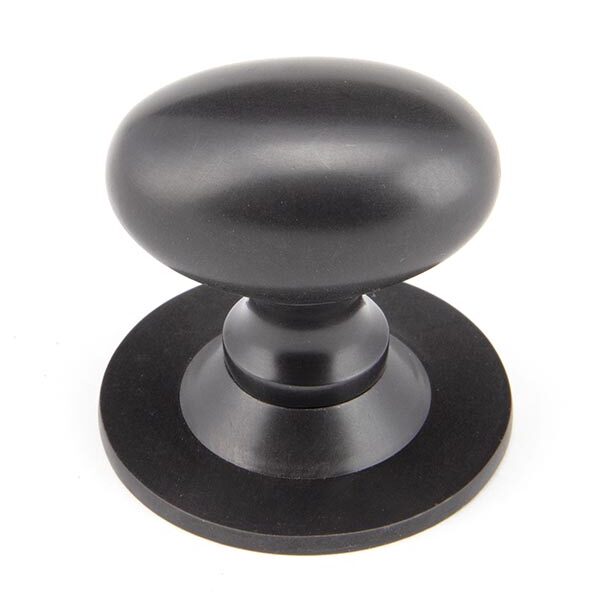 Aged Bronze Oval Cabinet Knob 40mm | 92035