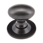 Aged Bronze Oval Cabinet Knob 33mm | 92036