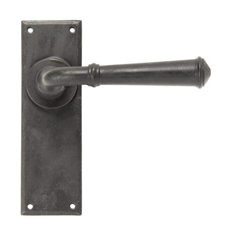 From the Anvil External Beeswax Regency Lever Latch Set