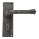 External Beeswax Regency Lever Bathroom Set | 92053