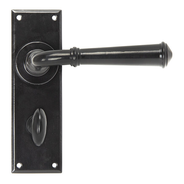 Black Regency Lever Bathroom Set | 92059