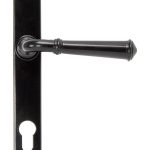 Black Regency Slimline Lever Espag. Lock Set | 92061