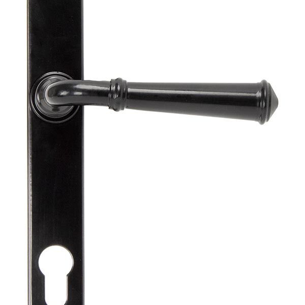 Black Regency Slimline Lever Espag. Lock Set | 92061