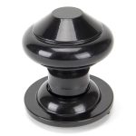 From the Anvil Black Regency Centre Door Knob