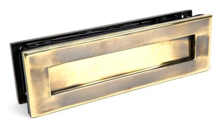 From the Anvil Aged Brass Traditional Letterbox