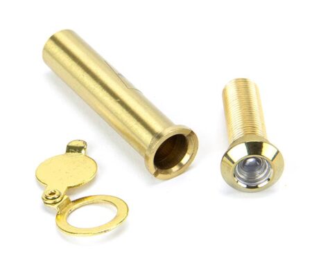 Lacquered Brass Door Viewer 180° (55-75mm Door) | 92150