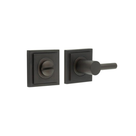 Frelan Burlington Easy Turn & Release Square Stepped Rose Dark Bronze