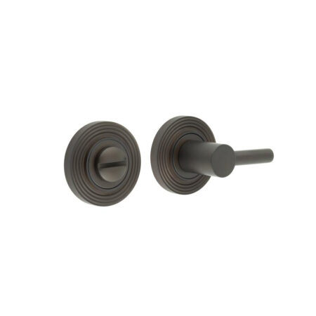 Frelan Burlington Easy Turn & Release Reeded Rose Dark Bronze