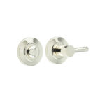 Frelan Burlington Easy Turn & Release Chamfered Rose Polished Nickel