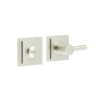 Frelan Burlington Easy Turn & Release Square Stepped Rose Satin Nickel