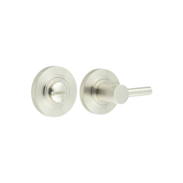 Frelan Burlington Easy Turn & Release Knurled Rose Satin Nickel